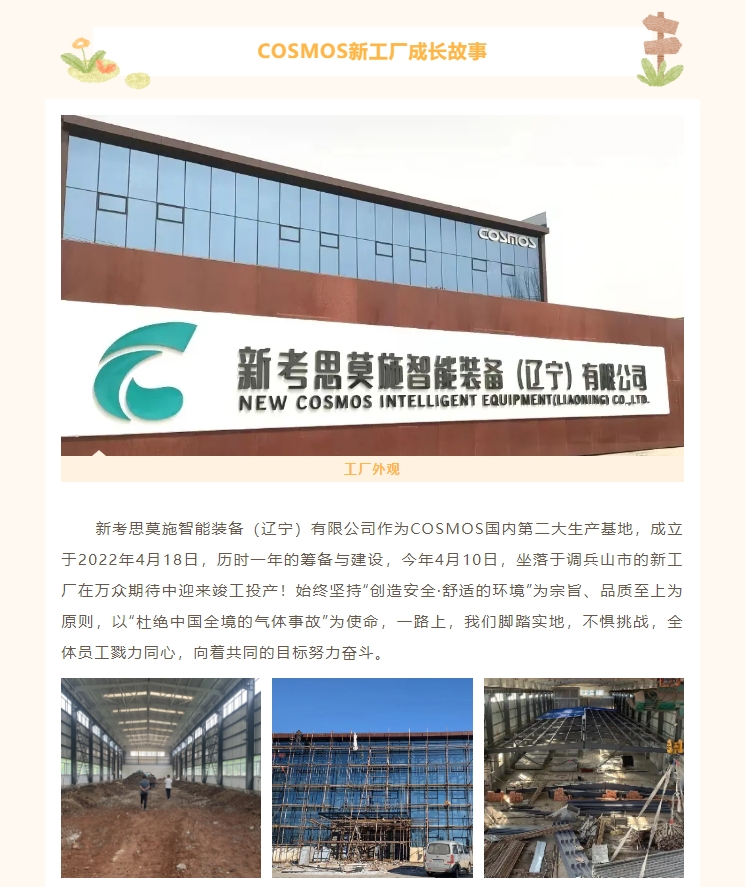 COSMOS遼寧新工廠成長紀(jì)錄篇(圖2)